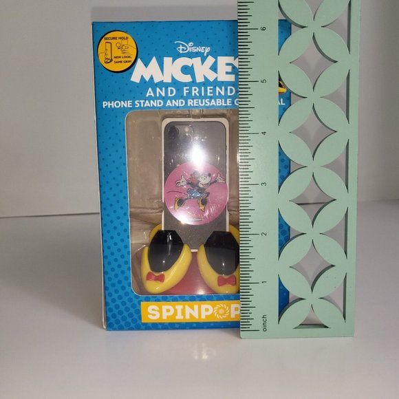 Disney SpinPop Minnie Mouse Mickey And Friends Phone Stand Reusable Grip Decal - Picture 7 of 16